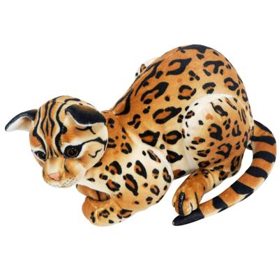 China Toy Chinese OEM Soft Soft Plush Toys Realistic Simulation Stuffed Cats for sale