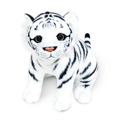 China Toy Factory Good Quality Wholesale Soft Plush Toy Stuffed Squatting Tiger For Kids Gifts for sale