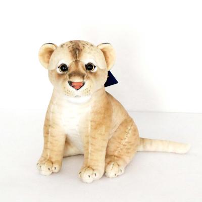 China Toy Cheap soft and good quality realistic simulation femail lion stuffed toys plush animal for sale