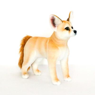 China Soft Toy Soft And Comfortable Realistic Animal Toys Stuffed FENNEC FOX Filled With PP Cotton for sale