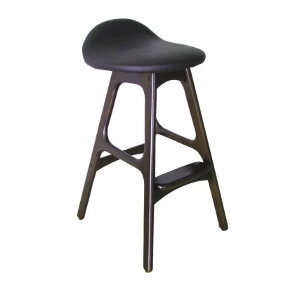 China Factory Direct Sale Hotel Restaurant Contemporary Ash Wood Cafe House Use Bar Stool Relieve Bar Seating Chair for sale