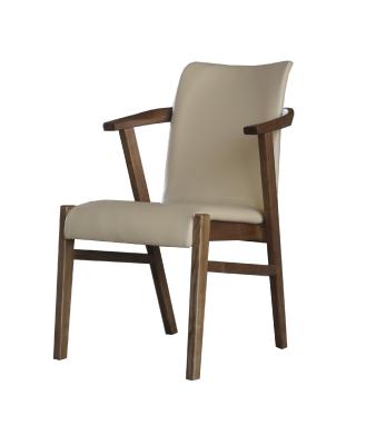 China Factory Directly Sale Contemporary Classy Moden Wooden Dining Chair Multi Leather Options Customized Dining Chairs for sale