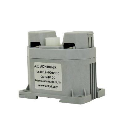 China ADH100-2K-12V 12VDC 100A 2NO High Voltage Magnetic Contactor For PV Inverter ADH100-2K for sale