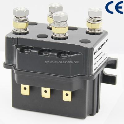 China Motor Reversing ADC200-DE 12VDC 200A 2NO 2NC Short Term Duty Insert Connection For Electric Winch Motor Reversing AOKAI DC Contactor for sale