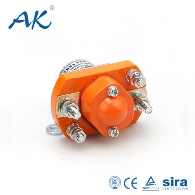 China Electric Vehicles Coil AZJ50S 12VDC 50A 1No IP50 Continuous Working For Electric Vehicles Solenoid AOKAI DC Magnetic Contactor for sale