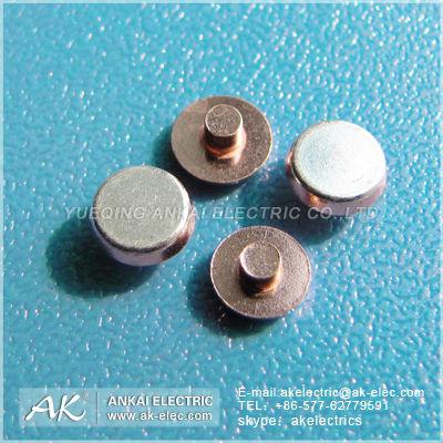 China AgCu / Cu Netting Silver Point / Contact Point / Electrical Silver Contact for sale