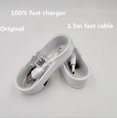 China Standard 5 Pin Micro USB (100% B Connector Original 1.5m Fast Charging USB Cable Type) For Samsung S9 S7 S6 Note 4 Mic Charging Cable for sale