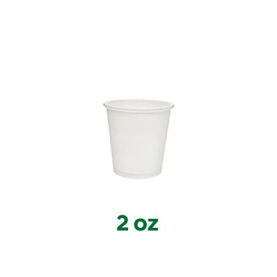 China 2oz 60ml 50ml Disposable Custom White Mini Small Disposable Single Wall Paper Tea Tasting Taste Cup instock for sale