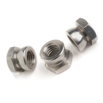 China Heavy Industry Hex Nut A2 A4 Security Nut M6 M8 M0 Stainless Steel Security Anti-theft Loose Shear Nut for sale