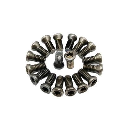 China Countersunk Head CNC Tool Torx 12.9 Alloy Steel CNC Spindle Insert Screws For Carbide Inserts CNC Lathe Tool for sale