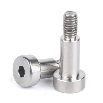 China 304 Stainless Steel Joint Cavity Setpped Screw Stroke Positioning Screw Equal Size Cutout Hex Shaft Shoulder Bolt for sale