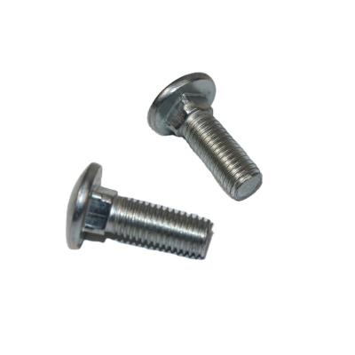 China Fastener Stainless Steel Carriage Bolt And Nut Grade 8.8 10.9 DIN603 607 605 Bolts American National Standard Screws for sale