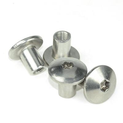 China Heavy industry security nut stainless steel barrel nut m8 m10 m12 socket socket high quality Torx blind nut for sale