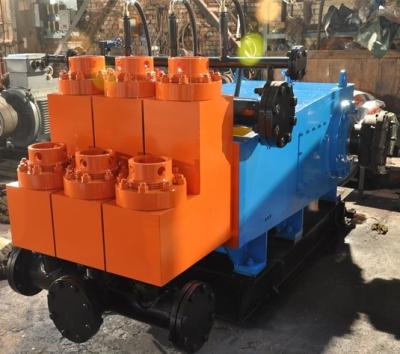 China Triplex Horizontal Reciprocating Plunger Pump , Plunger Type Water Injection Pump for sale