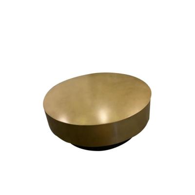 China Italian modern luxury design convertible around unique hammered coffee table for sale