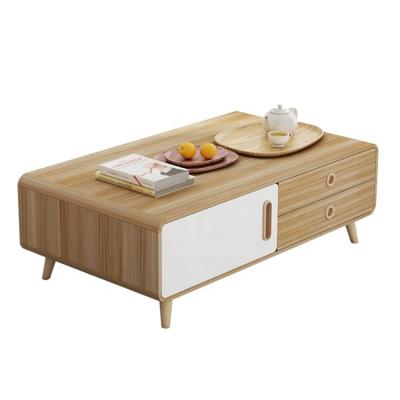 China Factory Furniture Modern Wooden Design Various Sale Convertible Widely Used Coffee Table for sale