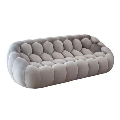 China Hot Storage Sell Gray Soft Foam Lazy Sofa Bean Bag Sofa Bean Bag Sofa Bed In Living Room for sale