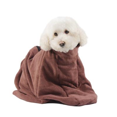 China Water Absorption Microfiber Pocket Pet Dry Towel Pet Grooming Bath Bag Soft Luxury Multifunction Stocked Purses Innovative Products for sale