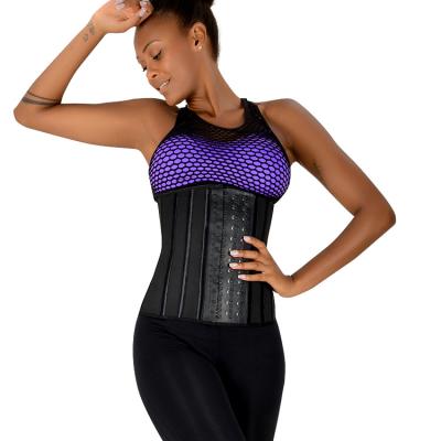 China Antibacterial Plus Size Corset Women Slimming Steel Boned Trainer Crochet Latex Waist Corset 13 for sale