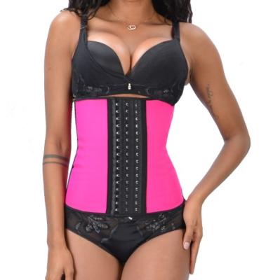 China Antibacterial Women Latex Rubber Waist Trainer Top Selling Cincher Slimming Ann Chery Corset 9362 Steel Boned Tight Bustier 9 for sale