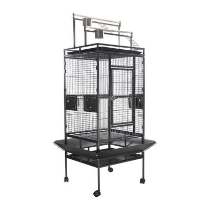 China Best Quality Low Price Movable Bird Cage Decorative Bird Breeding Cage Breathable Steel Wire Bird Cage for sale