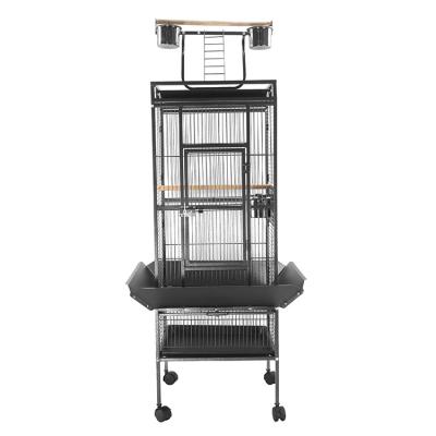 China High Quality Breathable Low Price Birdcage Birdcage Mobile Pet Cage The Parrot Cage Stainless Steel Birdcage for sale