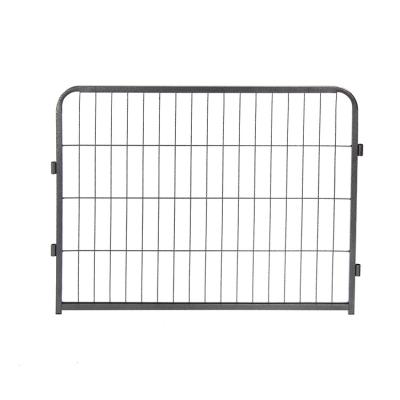 China Original Factory Wholesale Portable Outdoor Folding Rabbit Running Pet Barrier Fence Metal Dog Barrier Breathable for sale