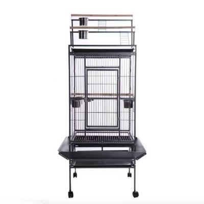 China Viable Factory Direct Sales Custom Medium And Large Bird House Parrot Cage Bird Cage for sale