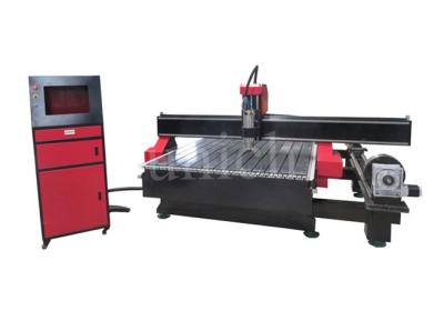 China 1325 1530 3.0kw 4.5kw 5.5kw Rotary Axis furniture door woodworking cnc router engraving machine for sale