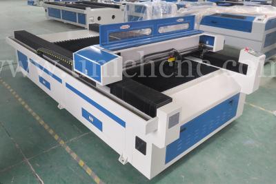 China 1300 * 2500mm laser engraving and cutting machine / plastic fabric cnc co2 laser engraving machine for sale