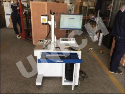 China 20W 30w 50w Fiber Laser Engraving / Laser Marking Machine For Metal 2 Years Warranty for sale