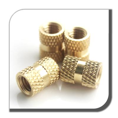 China Heavy Industry Customized Brass Knurled Round Nut With Collar for sale