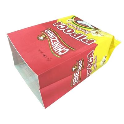 China Eco-friendly Biodegradable Customized Printing Food Grade Factory Microwave Popcorn Bags Food Grade Food Packaging Paper Bag for sale