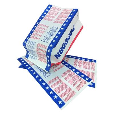 China Eco-friendly biodegradable food grade manufacturer direct supply microwave popcorn paper bag in stock for sale for sale