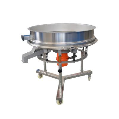 China Automatic Chemicals Sludge Filter High Frequency Rotary Vibrating Screen Shaking Sieve for sale