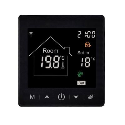 China BAIYILUN Modern Programmable Electric Floor Heating System Smart Thermostat for sale