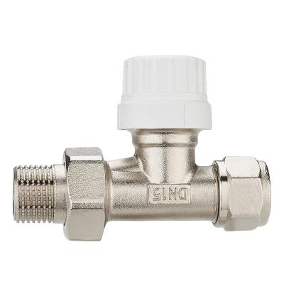 China General Brass Angle Radiator Thermostatic Valve Directly To Heat Electric Water Preset By 15 2 Years General Medium Temperature OEM,ODM for sale