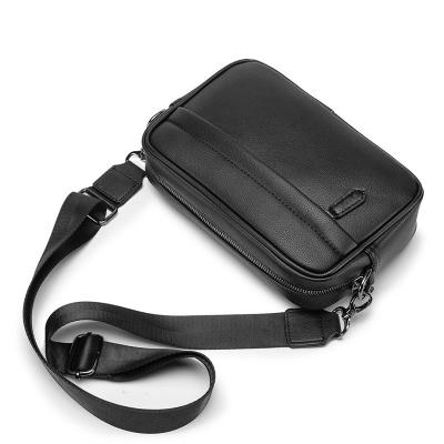 China Fashion RM PU Shoulder Bag High Capacity Men Messenger Bag High Quality Leather Cross Body Bag for sale