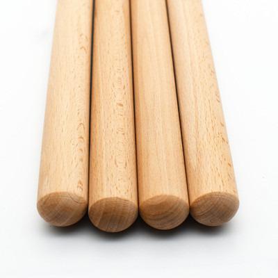 China Durable RM Musical Instruments Drum Accessories Beginner Drumstick 5a Hickory Drum Wholesale Custom Stick for sale