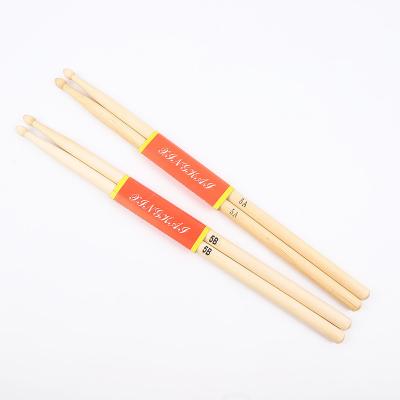 China Durable Wholesale Custom RM Musical Instrument Accessories Professional 5A Maple Drumstick Drumsticks for sale