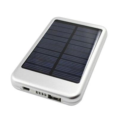 China OEM LOGO LOGO thin solar powerbank 5000mah portable chargers golden electronics 2020/2021 fast charging support bestsellers for sale