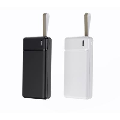 China Clock Power Display Power 30000mah Portable Fast Bank Charge PD22.5W Powerbank for sale