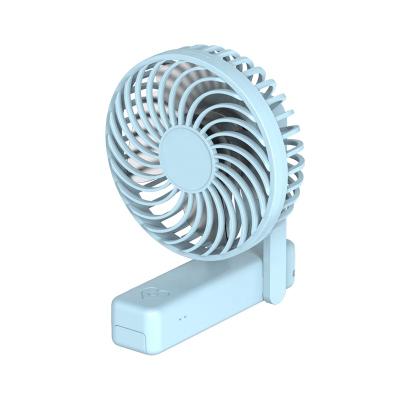 China Mute Mini 180 Degree Folding Fan Hot Recommend Electric Usb Rechargeable Portable Handy Mini Fan With Auto Swinging Charging Base for sale