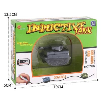 China Electric Induction Kids Drawing Electric Toy Inductive Tank Funny Toy for sale