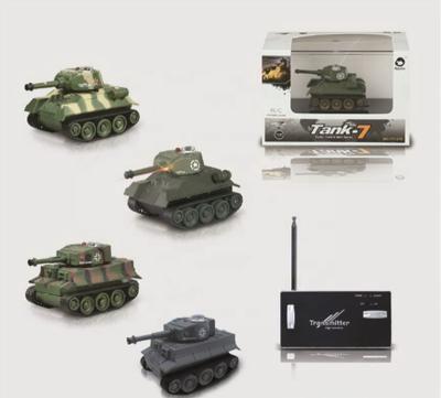 China RC Model Mini Wireless Shooting Plastic Tank Toy, Army Toy Plastic Tank, RC Tank Toy for sale