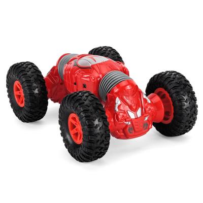 China RC Model 2019 New Products 2.4G 4WD Rc Stunt Car With LED Light And Music Twist Off Road Vehicle Climbing Drift Car For Kid for sale