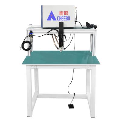 China 5000A Power Supply Battery Tab Spot Welding Machine Pneumatic Battery Spot Welder for sale