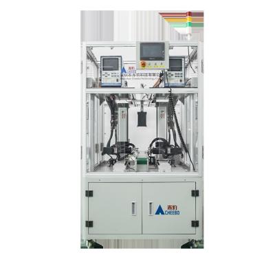 China Eight Axis Fully Automatic Lithium Battery Spot Welding Machine Precision Double-Sided for sale