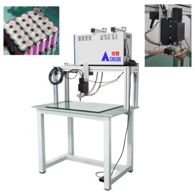 China 18650 lithium battery pack precision thick nickel bipolar transistor gantry spot welding machine for sale