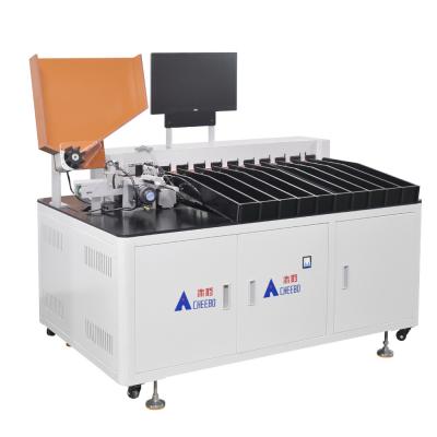 China Scan Code Computer Screen Battery Cell Sorter 10 Channel 18650 Cylindrical Battery Sorting Machine for sale